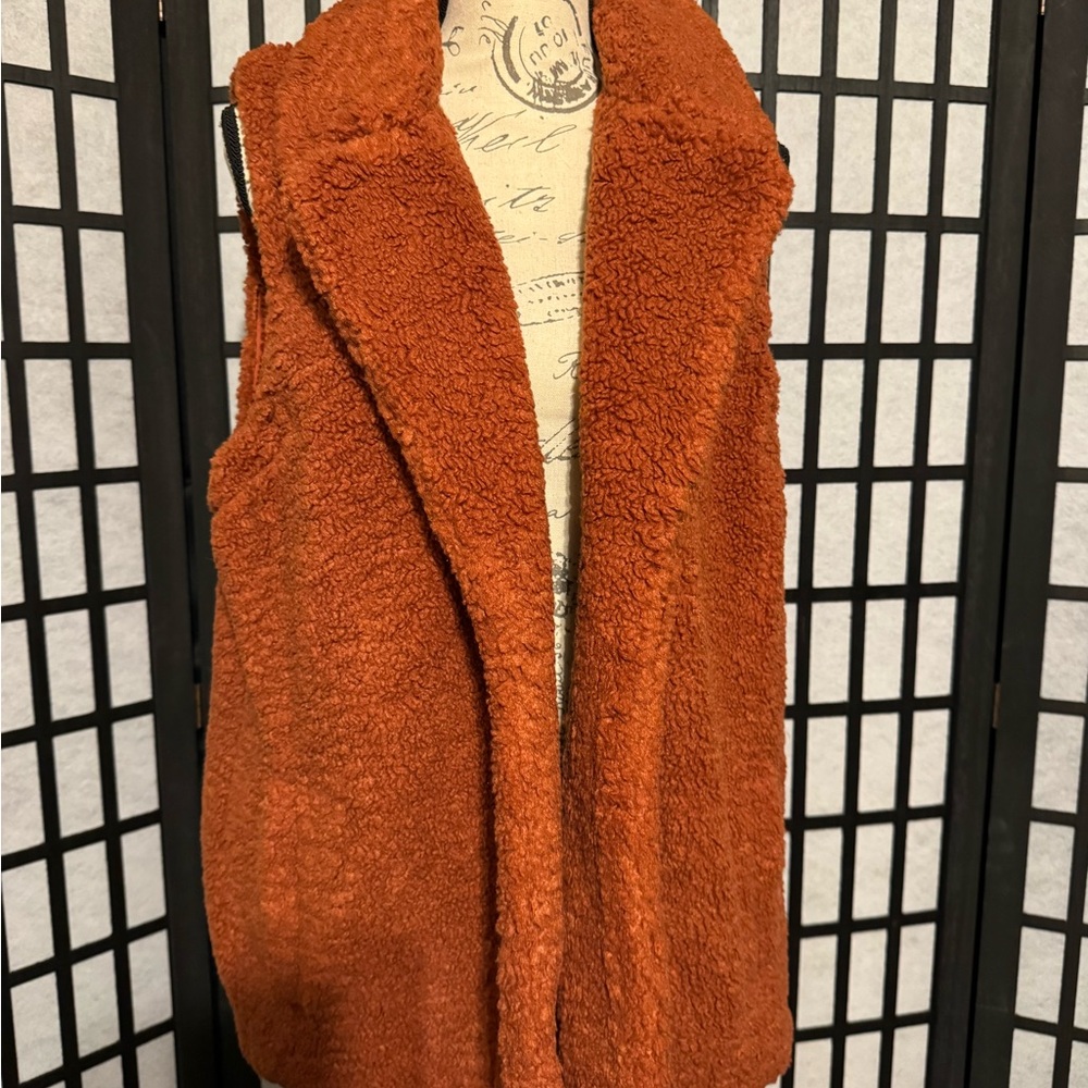 Maurices Rust Teddy Jacket
